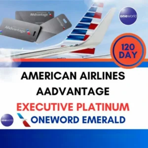 American Airlines AAdvantage Executive Platinum Upgrade for 120 Days