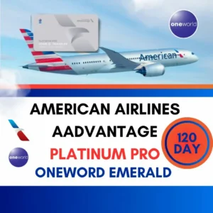 American Airlines AAdvantage Platinum Pro Upgrade for 120 Days