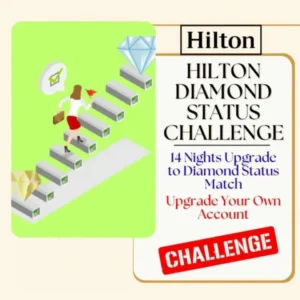 Hilton Diamond Status Challenge, Stay 14 Nights Upgrade to Diamond Status Match