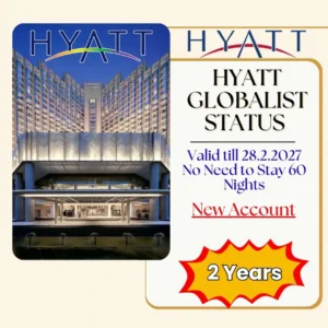 Hyatt Globalist Status Upgrade for 2 Years