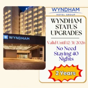 Wyndham Diamond Status – 2 Years Instant Upgrade