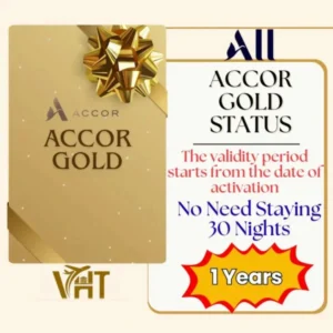 Accor Gold Status for 1 Years