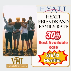 Hyatt Friends and Family Rate – Enjoy Exclusive Savings 3M